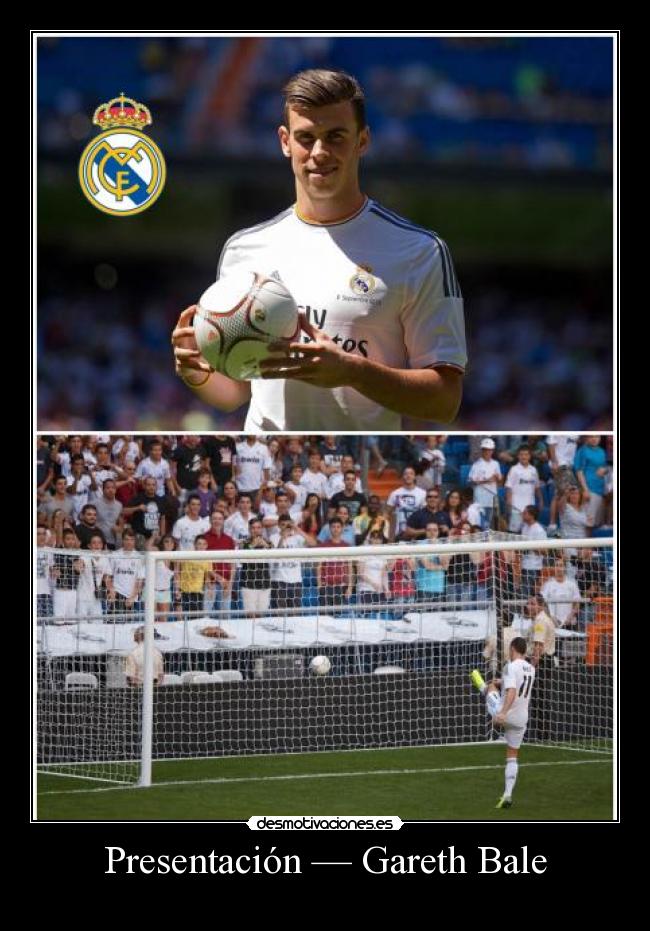 Presentación — Gareth Bale - 