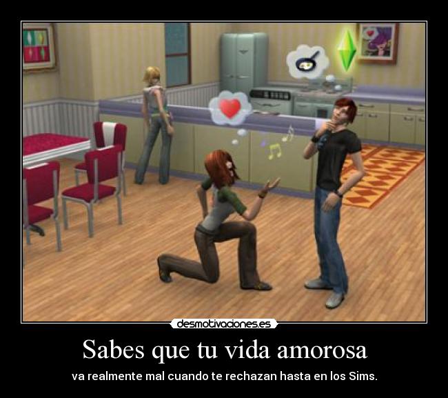Sabes que tu vida amorosa -