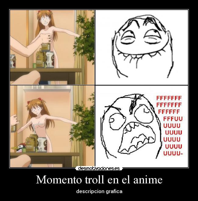 Momento troll en el anime -
