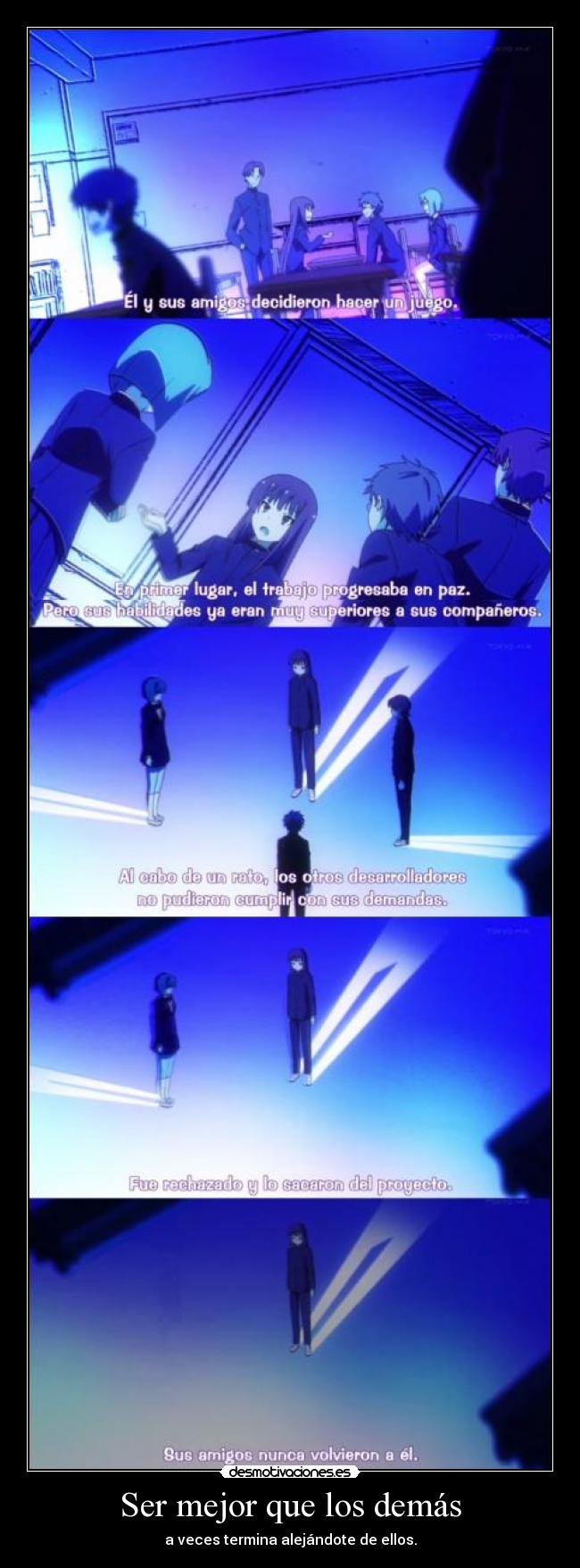 Ser mejor que los demás -