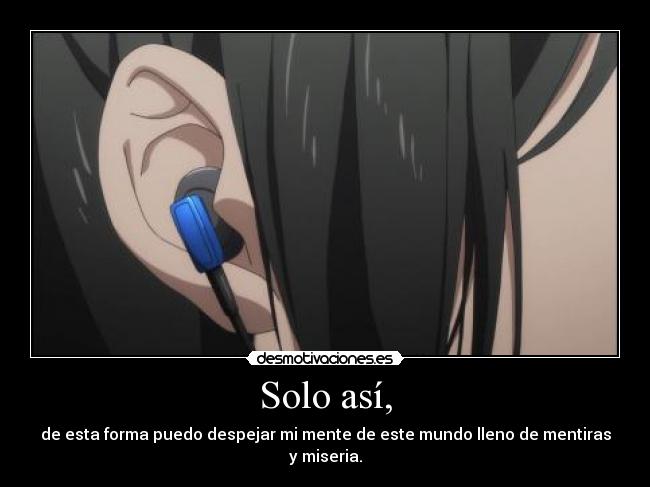 carteles anime servant service lucy escuchando musica del aparato hasebe para despejarse doni desmotivaciones