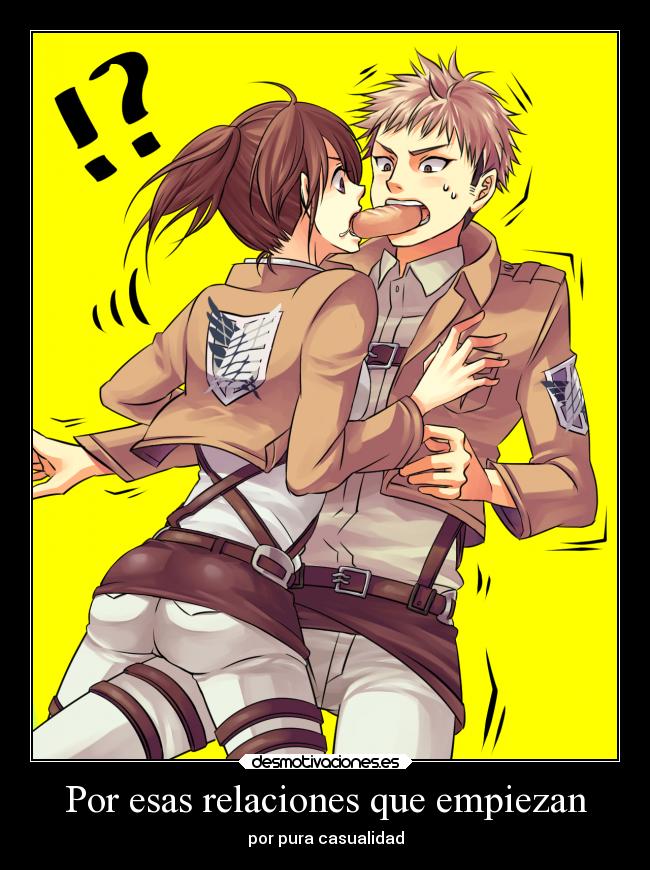 Por esas relaciones que empiezan -