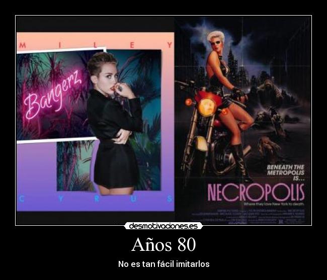 carteles miley cyrus bangerz necropolis ilustracion portada diseno pajaroloco desmotivaciones