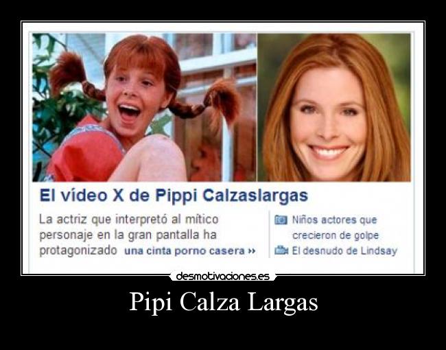 Pipi Calza Largas - 