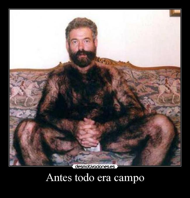 Antes todo era campo -