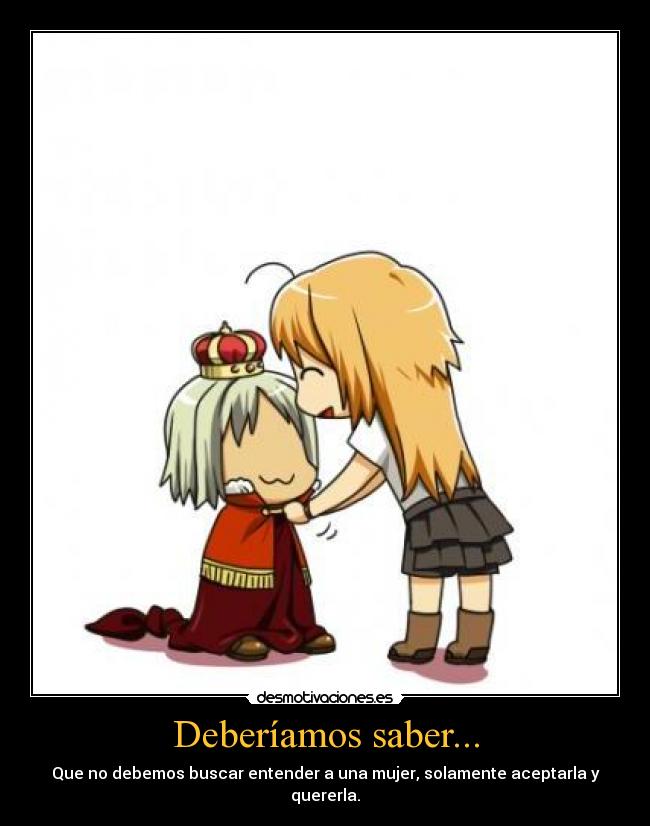 Deberíamos saber... - 