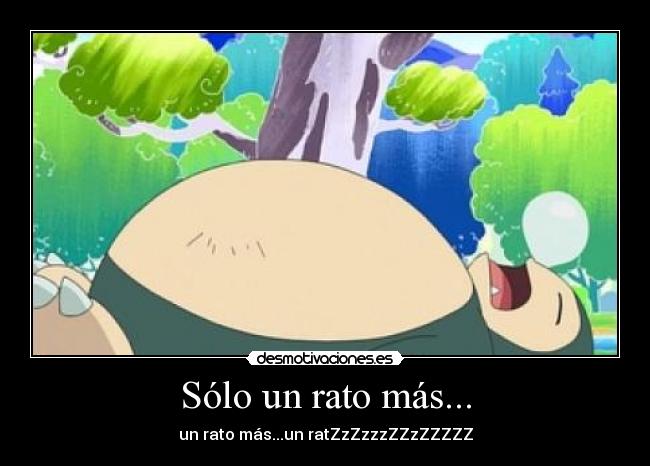 carteles snorlax desmotivaciones