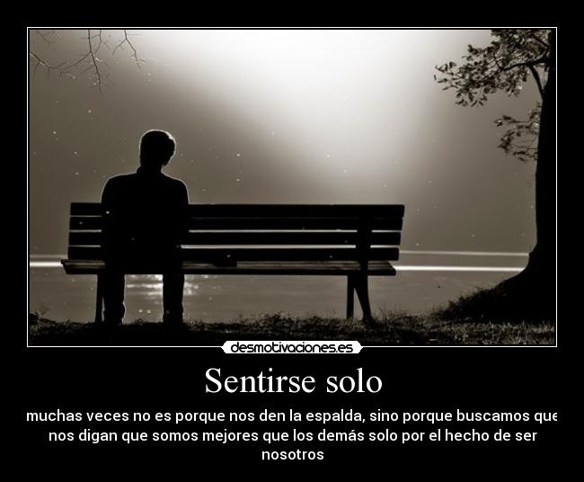 Sentirse solo - 