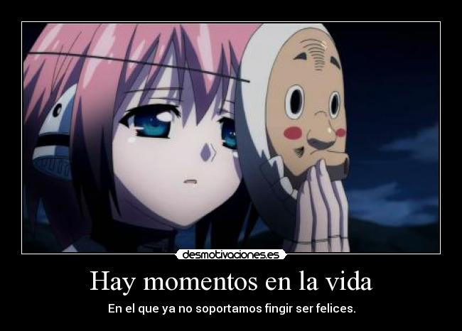 Hay momentos en la vida -