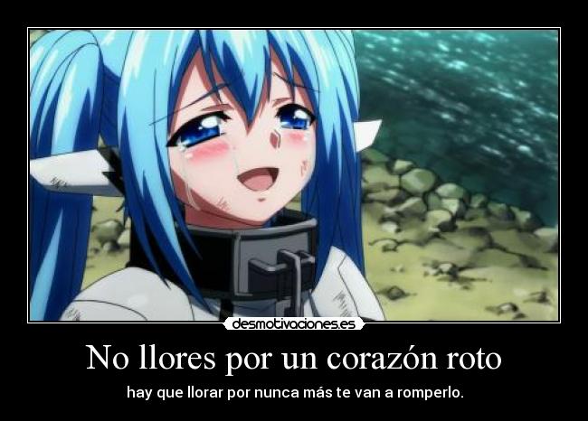 No llores por un corazón roto - 