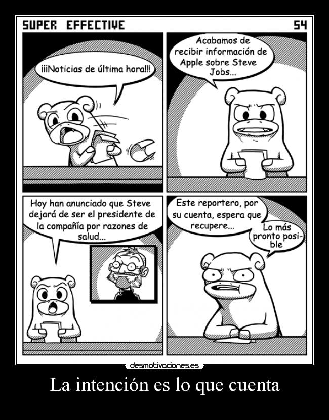 La intención es lo que cuenta - 