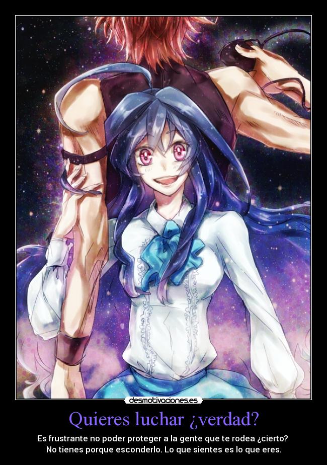Quieres luchar ¿verdad? - 