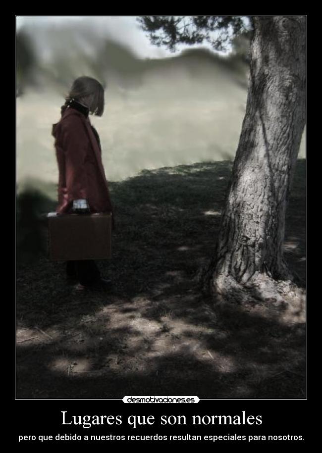 Lugares que son normales - 