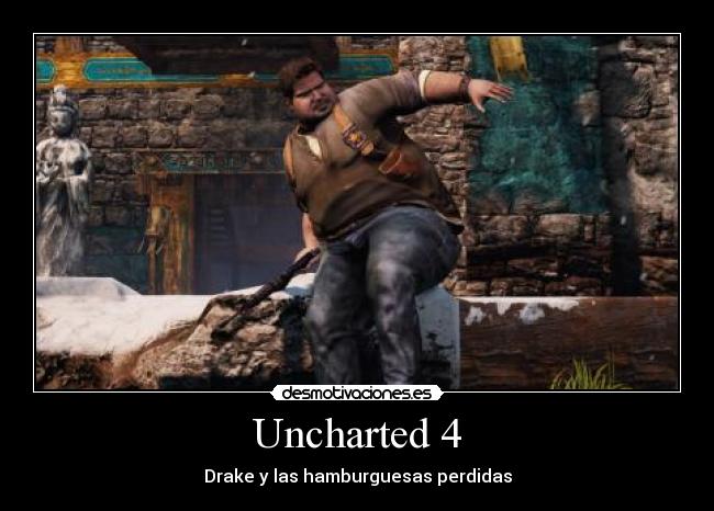 Uncharted 4 - Drake y las hamburguesas perdidas