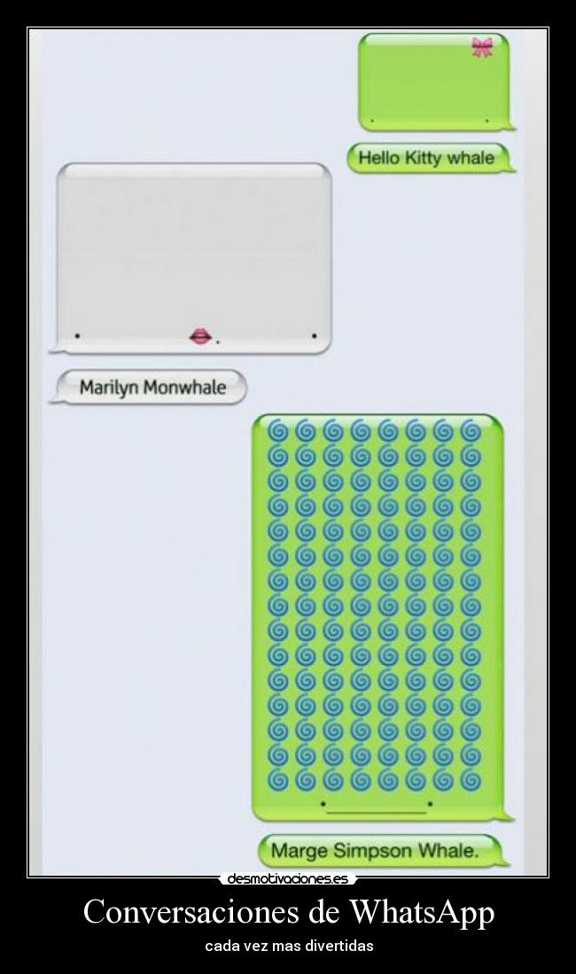 Conversaciones de WhatsApp - 