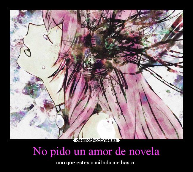 No pido un amor de novela - 