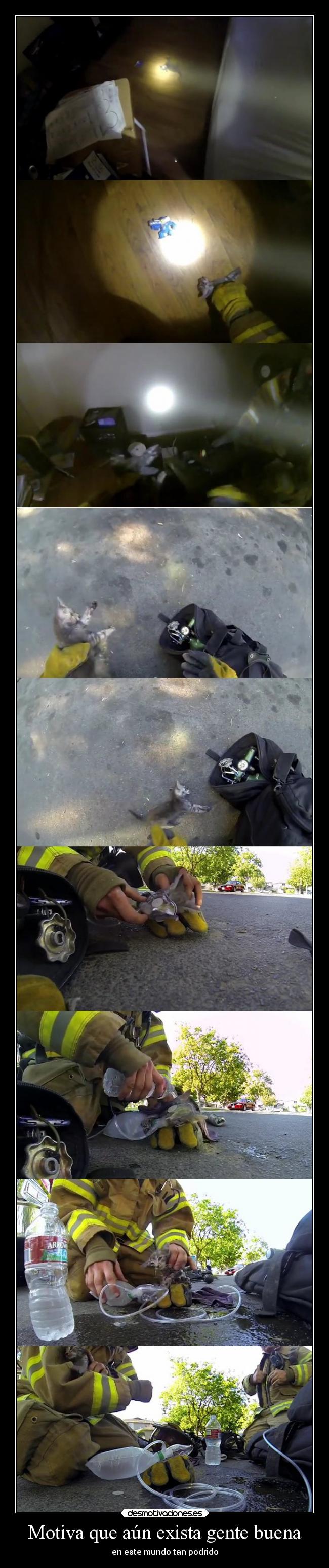 Motiva que aún exista gente buena -