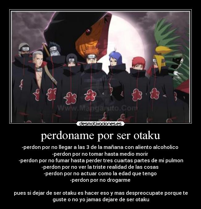 perdoname por ser otaku - 