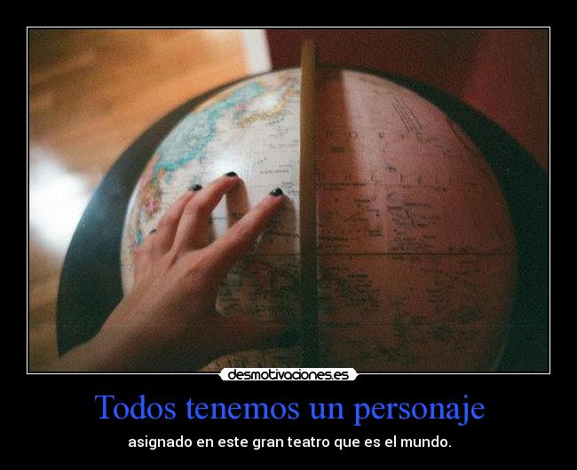 Todos tenemos un personaje - 