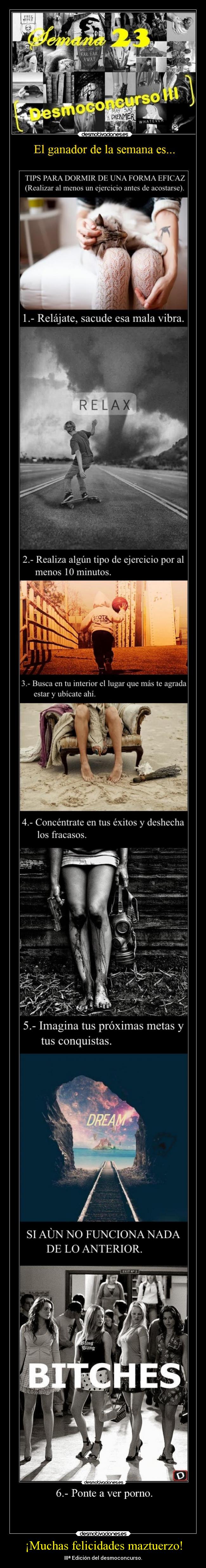 ¡Muchas felicidades maztuerzo! - 