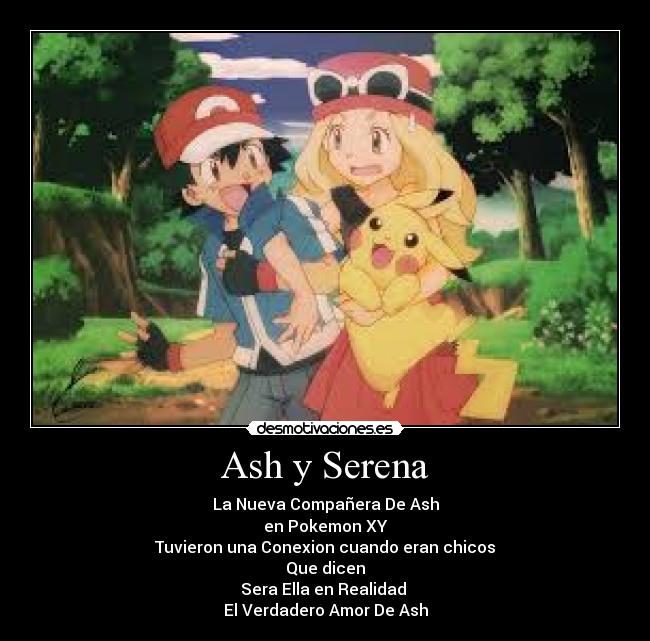 Ash y Serena - 