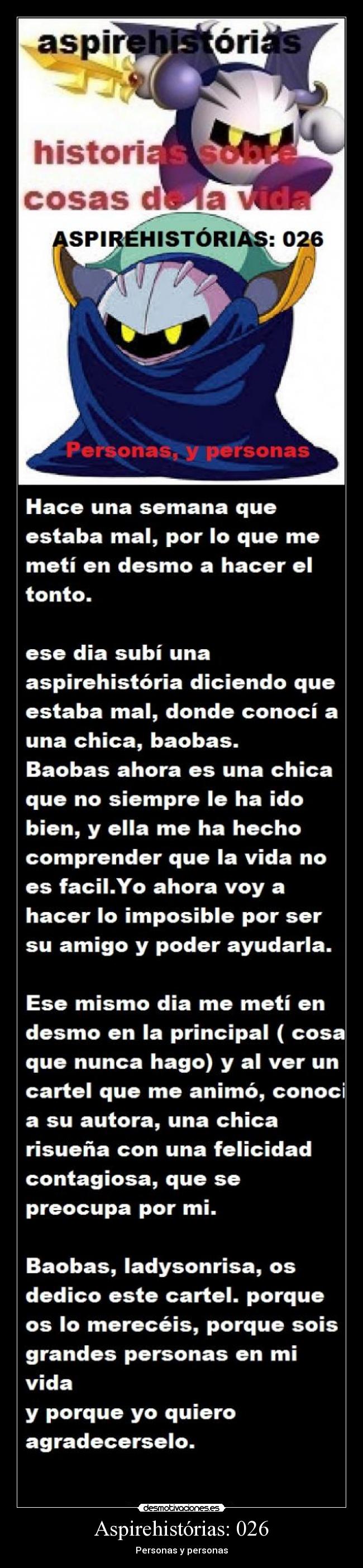 Aspirehistórias: 026 -