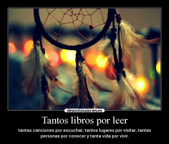 Tantos libros por leer - 