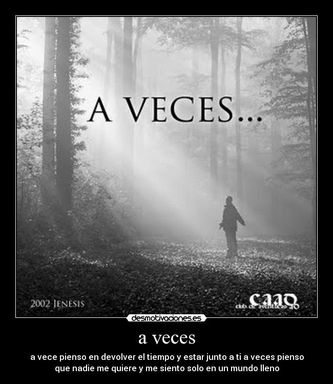 a veces - 