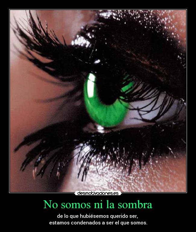 No somos ni la sombra -
