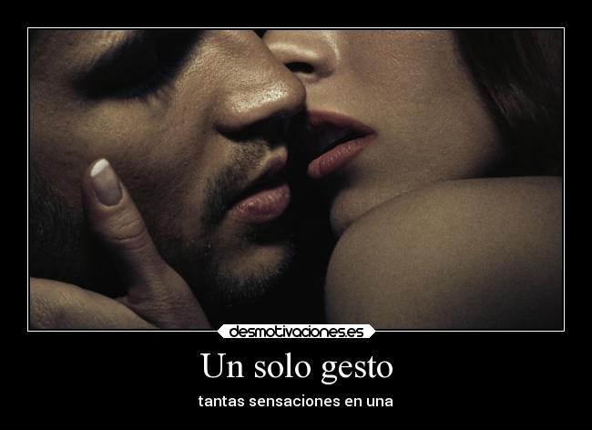 Un solo gesto -
