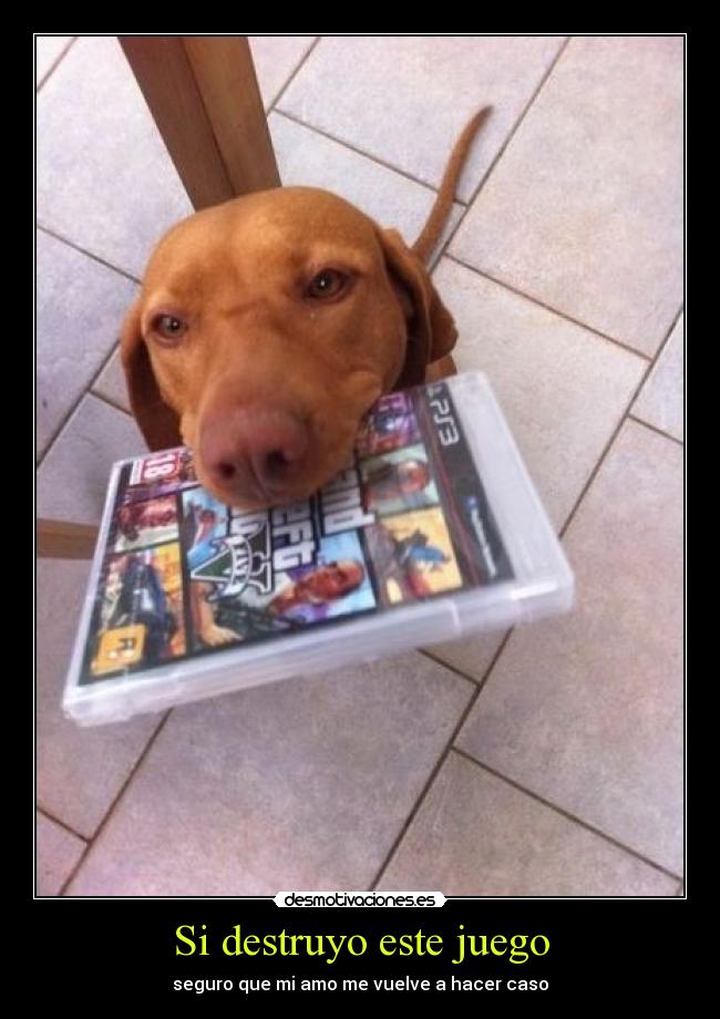 Si destruyo este juego - 