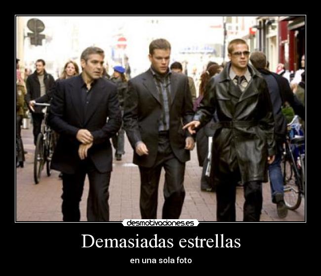 Demasiadas estrellas - en una sola foto