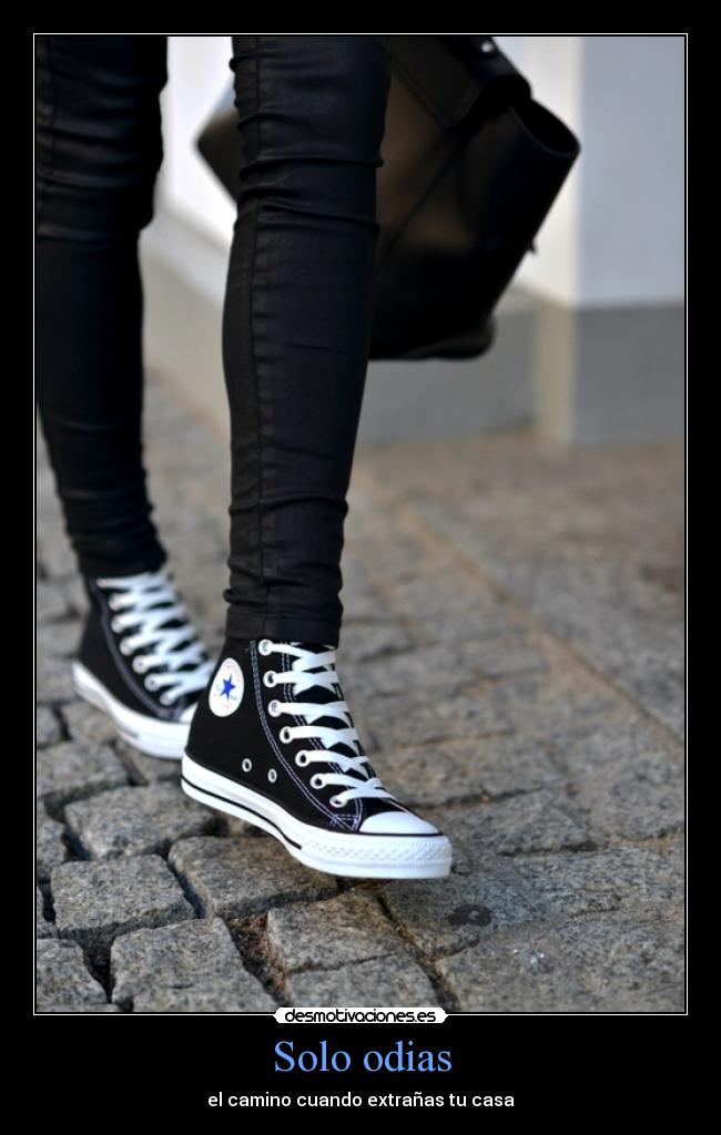 Solo odias - el camino cuando extrañas tu casa
