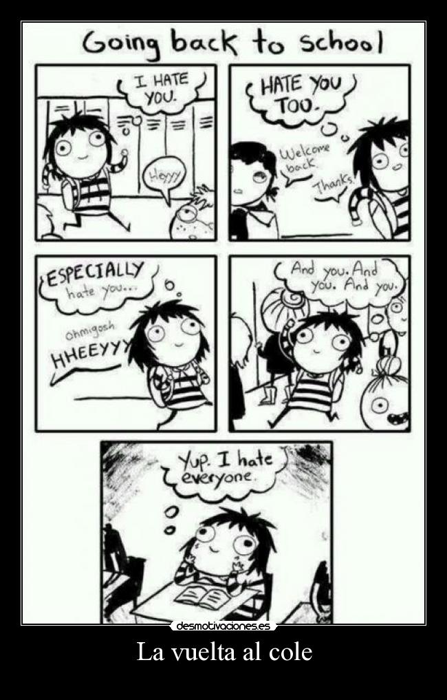 La vuelta al cole -