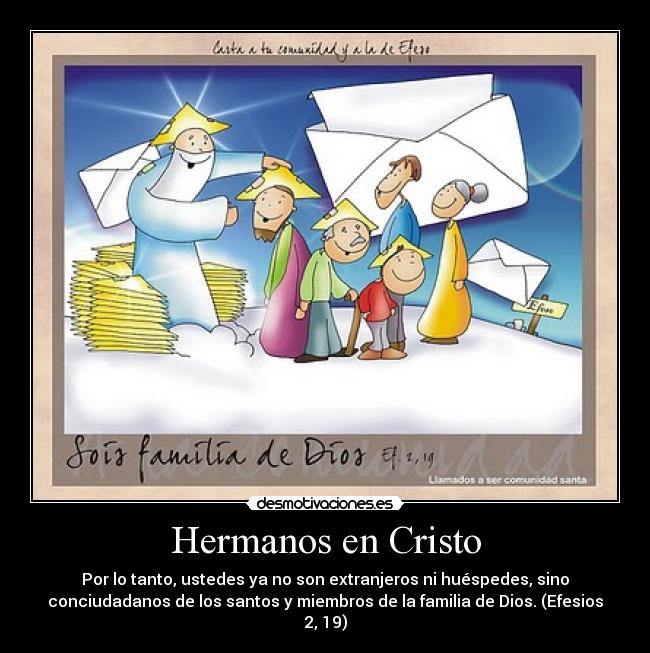Hermanos en Cristo -