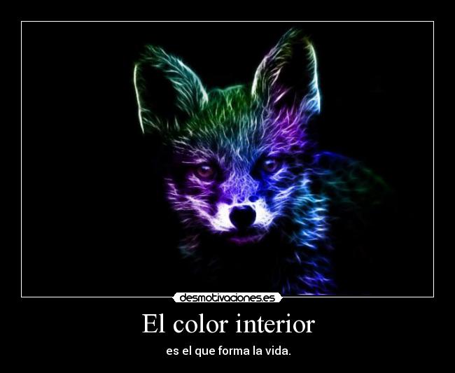 El color interior -