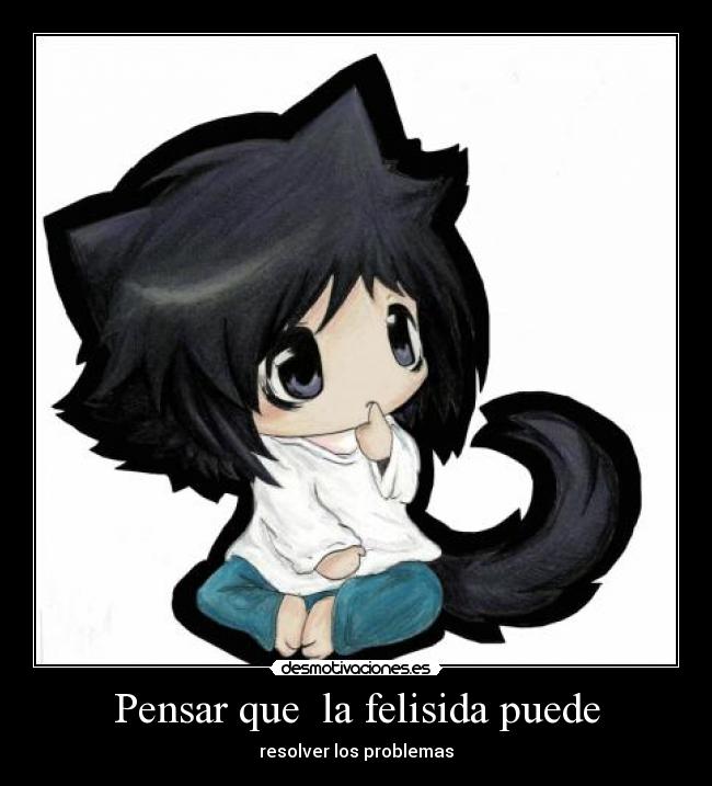 carteles pensar que felisida puede desmotivaciones