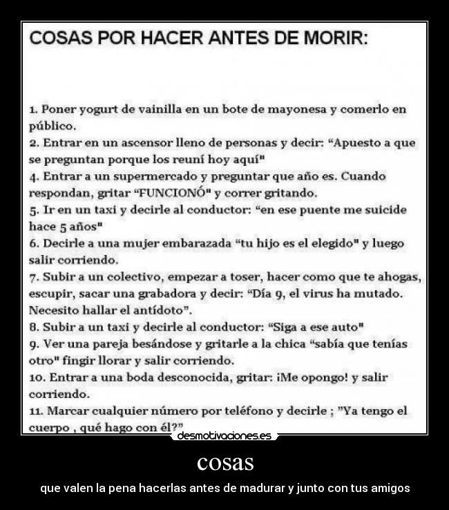 carteles amig0 cosas desmotivaciones