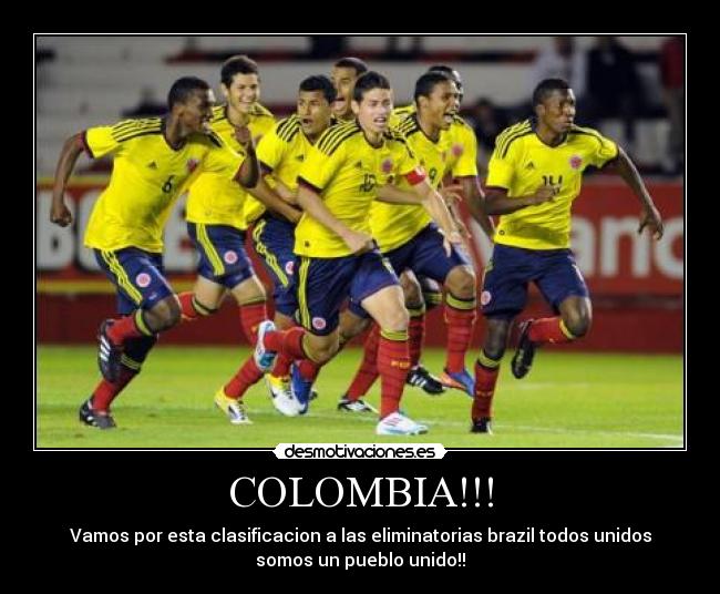 COLOMBIA!!! -