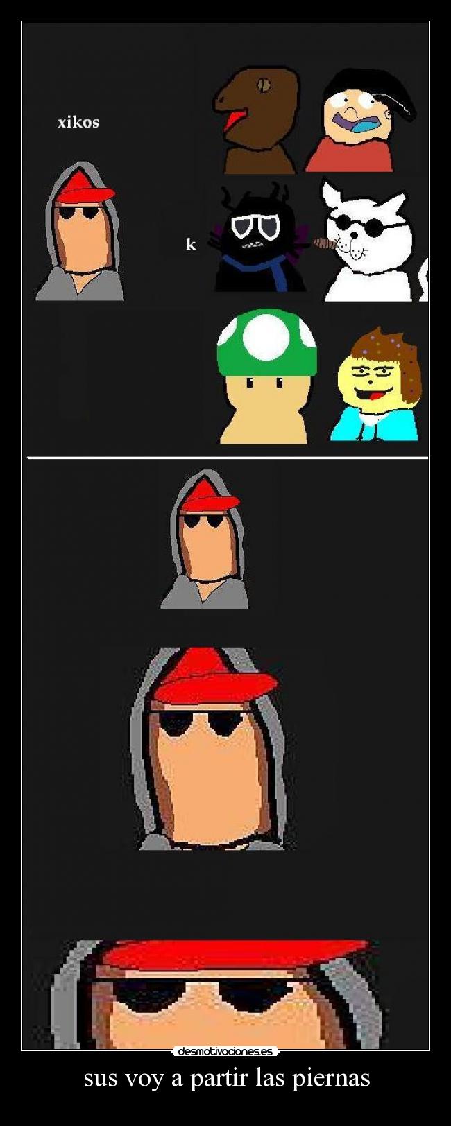 sus voy a partir las piernas - 