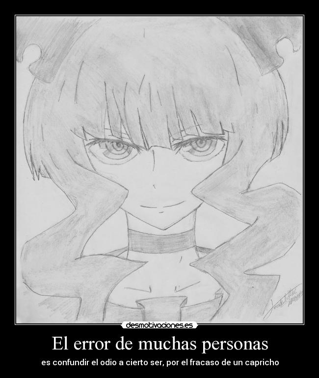El error de muchas personas -