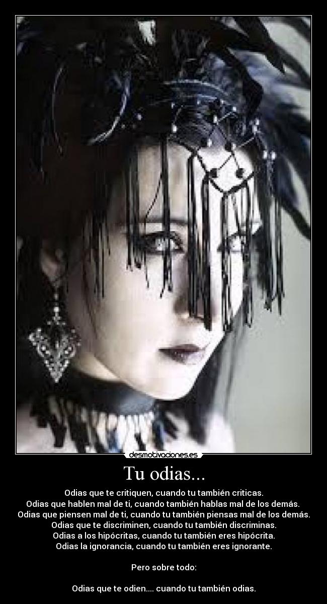 carteles odio desmotivaciones