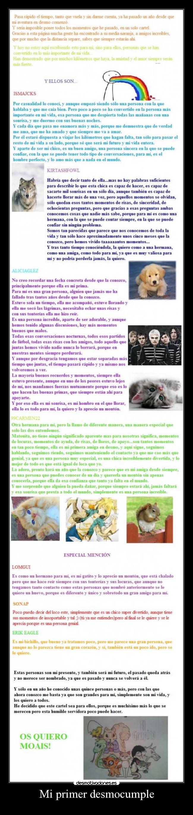 Mi primer desmocumple -