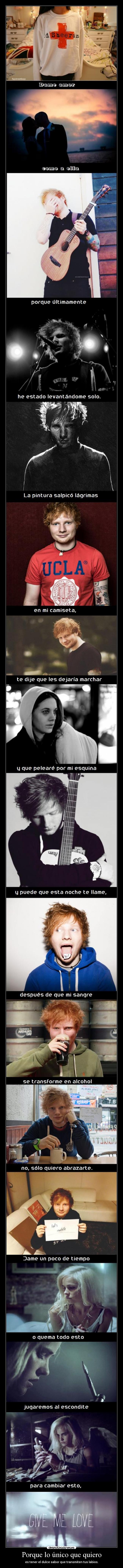 Porque lo único que quiero - 