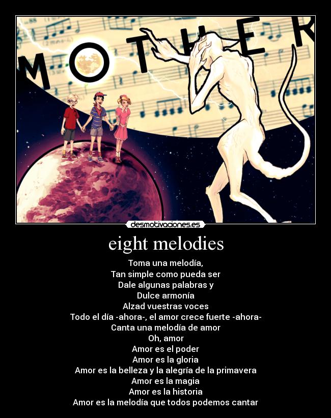 eight melodies -