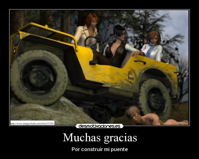 Muchas gracias - Por construir mi puente