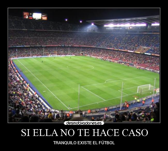SI ELLA NO TE HACE CASO -