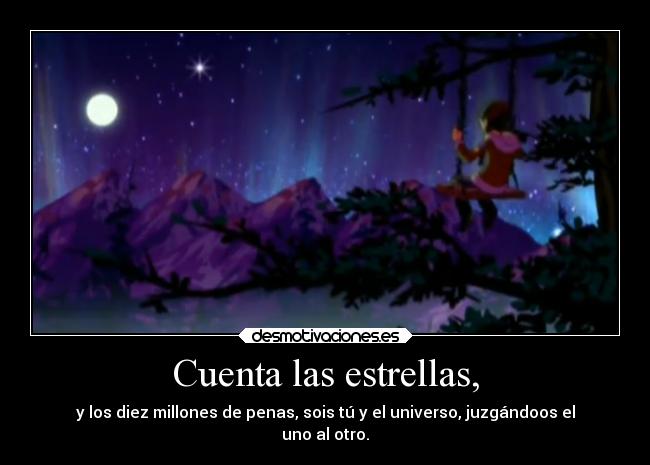 Cuenta las estrellas, - 