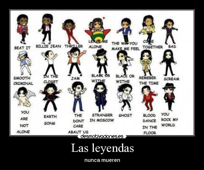 Las leyendas - nunca mueren