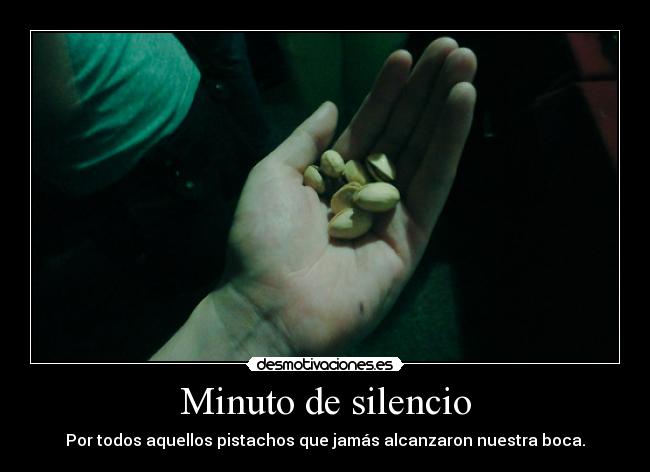 Minuto de silencio -